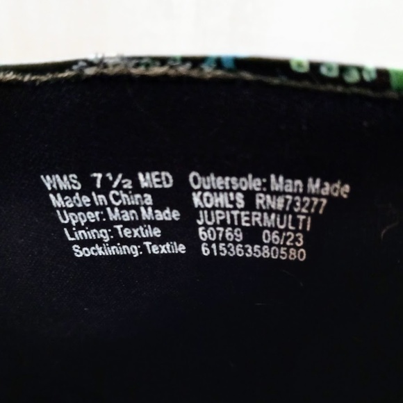 SO Jupiter Floral Combat Boots - Picture 8 of 8